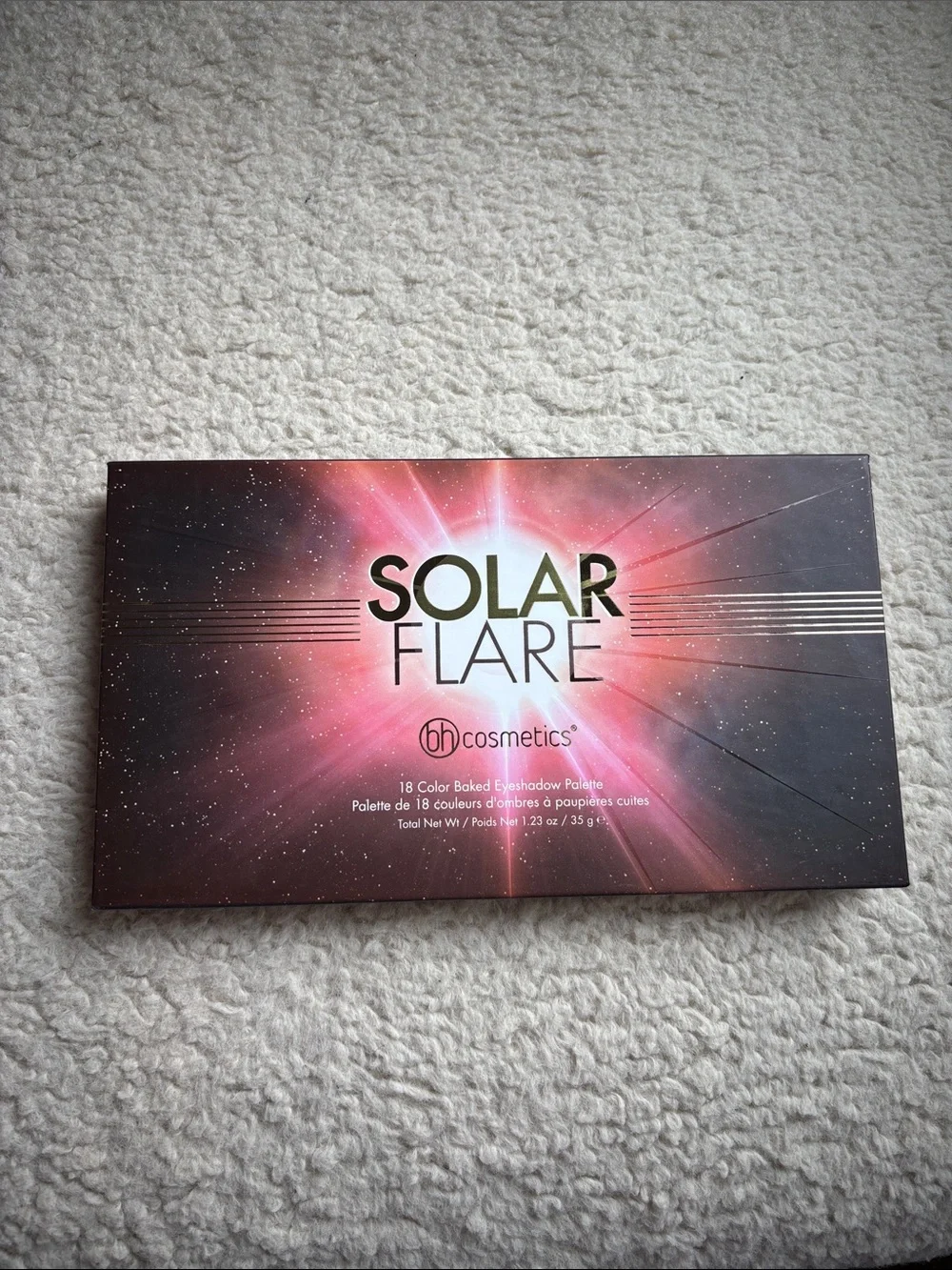 BH Cosmetics Solar Flare Shimmer Eyeshadow Palette, NWT